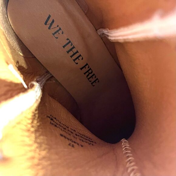 We The Free Wesley Pink Leather Western‎ Cowboy Boots New in Box - Picture 12 of 16